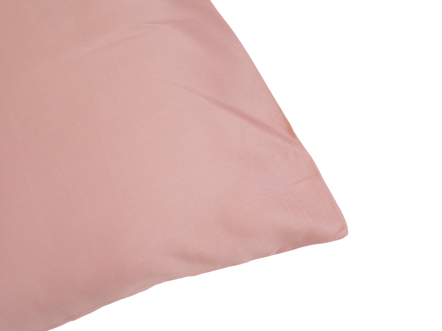 Matching pillow cover from pink bed sheets set