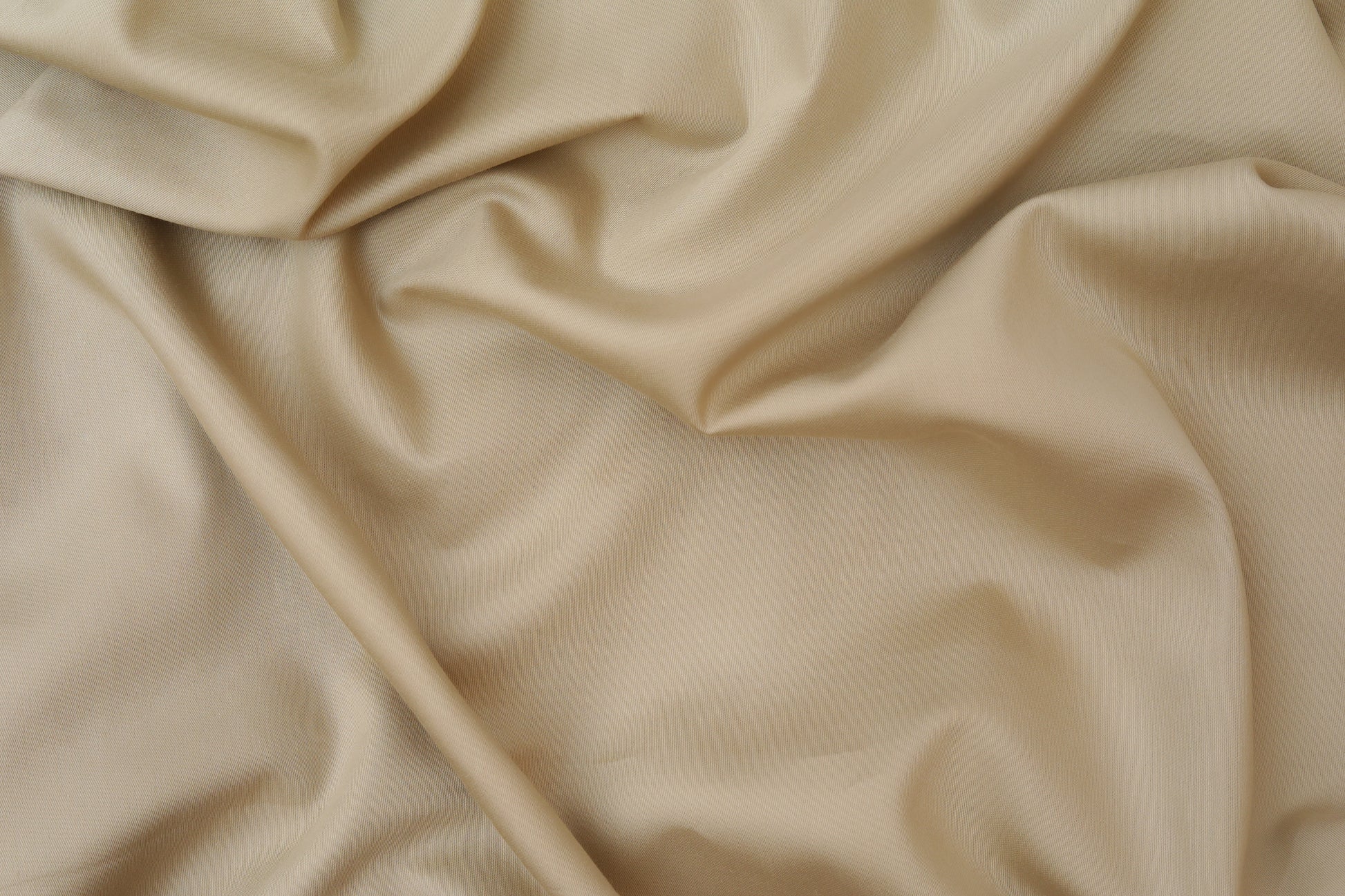 Greige cream bed sheets set fabric texture with folds
